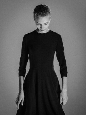 Black and White Portrait – Quiet Soulful Fine Art Elegance